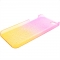 Чехол градиент для iPhone 5S желто-розовый