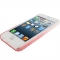 Чехол градиент для iPhone 5S красно-белый