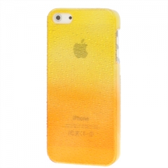 Чехол градиент для iPhone 5S желто-оранжевый