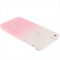 Чехол градиент для iPhone 5S бело-розовый
