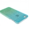 Чехол градиент для iPhone 5 зелено-голубой
