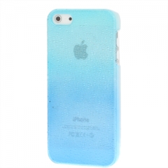 Чехол градиент для iPhone 5 сине-голубой