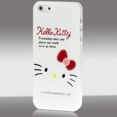 Чехол для iPhone 5 Hello Kitty белый
