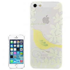 Чехол для iPhone 5 желтая птичка