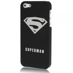 Чехол SuperMan для iPhone 5 черный