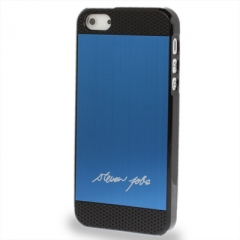 Чехол Steven Jobs для iPhone 5 синий