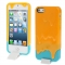 Чехол Мороженое для iPhone 5S оранжевый