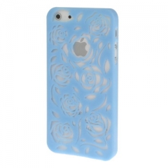 Чехол Rose для iPhone 5 голубой