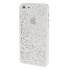 Чехол Rose для iPhone 5 белый
