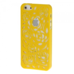 Чехол Rose для iPhone 5 желтый