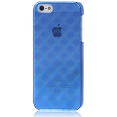 Пластиковый чехол 3D для iPhone 5S синий 