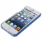 Пластиковый чехол 3D для iPhone 5 синий 