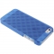 Пластиковый чехол 3D для iPhone 5S синий 