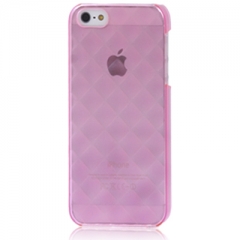 Пластиковый чехол 3D для iPhone 5S розовый