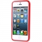 Чехол SGP в горошек для iPhone 5 красный
