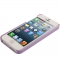 Чехол Усы для iPhone 5 лиловый 