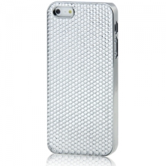Чехол для iPhone 5S со Стразами белый