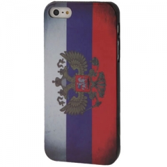 Чехол флаг России для iPhone 5