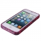 Чехол Леопардовый для iPhone 5S розовый