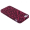 Чехол Леопардовый для iPhone 5S розовый