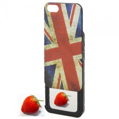 Чехол Британский флаг для iPhone 5S с зеркалом