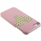 Чехол с клепками Сердце для iPhone 5S розовый