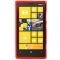 Чехол силиконовый в горошек для Nokia Lumia 920 красный