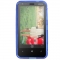 Чехол силиконовый для Nokia Lumia 620 синий