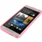 Силиконовый чехол для HTC One Mini розовый