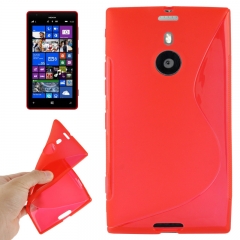 Чехол силиконовый для Nokia Lumia 1520 красный