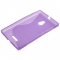 Чехол силиконовый для Nokia Lumia XL фиолетовый