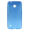 Чехол силиконовый для Nokia Lumia 630 синий