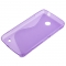 Чехол силиконовый для Nokia Lumia 630 фиолетовый