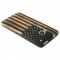Чехол силиконовый Американский Флаг для HTC One