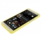 Чехол силиконовый в горошек для HTC One желтый