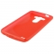 Чехол силиконовый для LG G3 красный