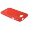 Чехол силиконовый для HTC One X красный