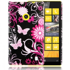 Чехол для Nokia Lumia 520 Бабочки