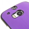 Чехол металлический для HTC One M8 фиолетовый