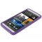 Чехол силиконовый для HTC One фиолетовый