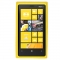 Чехол силиконовый для Nokia Lumia 920 желтый