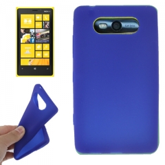 Чехол силиконовый для Nokia Lumia 820 синий