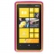 Чехол силиконовый для Nokia Lumia 820 малиновый