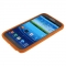 Силиконовый чехол для Samsung Galaxy Note 2 оранжевый