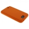 Силиконовый чехол для Samsung Galaxy Note 2 оранжевый