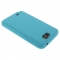 Силиконовый чехол - накладка для Samsung Galaxy Note 2 голубой