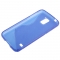 Чехол силиконовый Волна для Samsung Galaxy S5 синий
