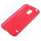 Чехол силиконовый Волна для Samsung Galaxy S5 красный