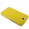 Чехол силиконовый для Samsung Galaxy Mega 6.3 желтый