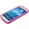 Чехол силиконовый для Samsung Galaxy S4 mini розовый